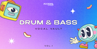 Access vocals drum   bass vocal vault banner