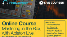 Producertech mastering in the box with live