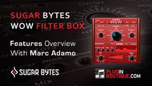 Pluginboutique sugar bytes wow filterbox vst overview