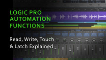 Logic pro automation functions