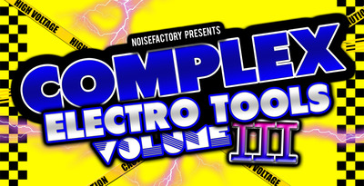 Cover noisefactory complex electro tools vol.3 1000x512