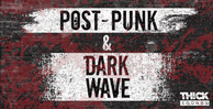 Thick sounds post punk   dark wave banner