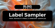 Blind audio label sampler banner