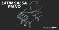 House of loop latin salsa piano banner