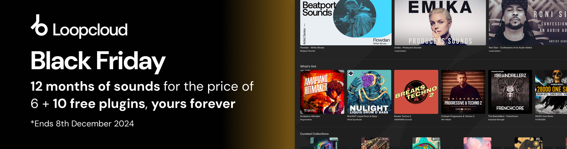 Black Friday 2026 at Loopmasters