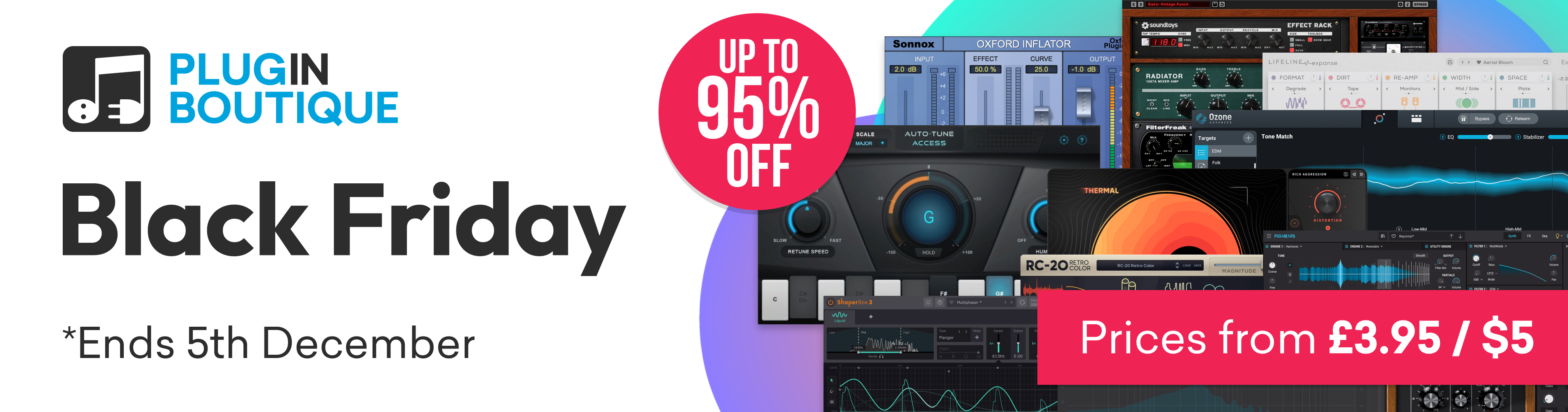 Black Friday 2024 at Plugin Boutique