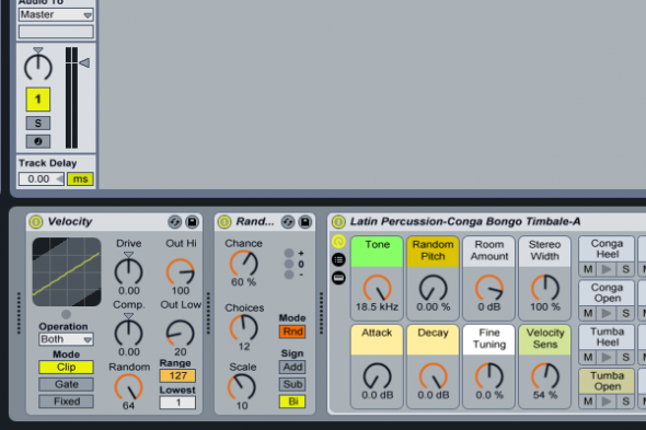How to Make Ableton Live a Crazy Percussionist 