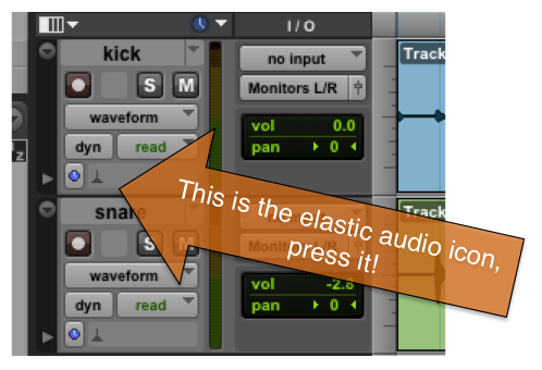 Pro Tools Elastic Audio - 4 Steps to Elastic Audio in Pro Tools