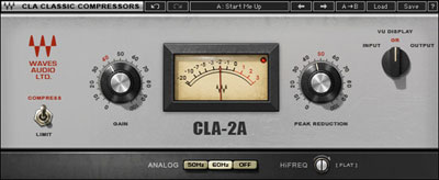 Compression With Waves CLA Classic Compressors