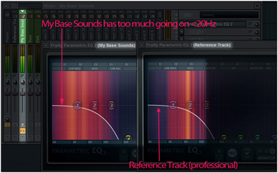 Using a Reference Track in FL Studio