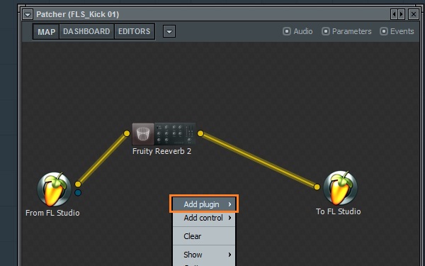 Gated Reverb with Patcher in FL Studio 