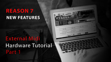 Reason 7 external midi part 1