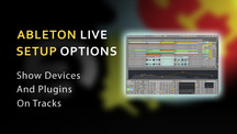 Ableton setup options