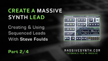 Massive synth create dubstep growl sequenced leads part2