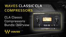 Pluginboutique waves cla compressors bundle overview