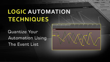 Studio technique logic quantize automation with event list