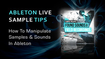Manipulate samples in  ableton with glimpse