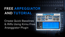 Making basslines with kirnu free arpeggiator