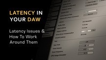 Latency in your daw how to work around