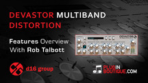 Pluginboutique d16 devastor multiband distortion vst overview