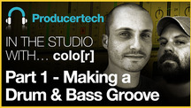 Producertech inthestudiowithcolo r  part1 makingadnbgroove