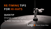 Quicktips retiming hihats with loop length edits