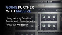 Velocity envelopes in massive explored with multiplier