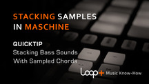 Quicktips stacking samples in maschine