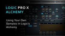 Using logic pro x alchemy