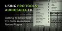 Using pro tools audiosuite only plugins