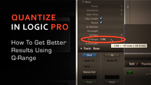 Quantize better in logic with q range settings