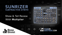 Pluginboutique beepstreet sunrizer multiplier overview