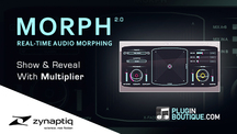 Pluginboutique zynaptiq morph multiplier overview