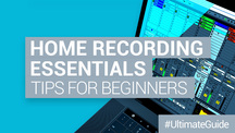 Loopmasters home recording essentials tips