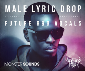 Loopmasters monster sounds male lyric drop 300x250