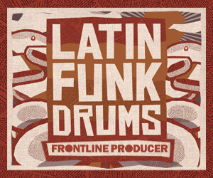 Loopmasters frontline latin funk drums 300x250