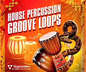 Loopmasters singomakers house percussion groove loops 300 250