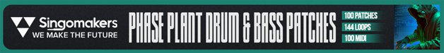 Loopmasters singomakers phase plant drum   bass patches 628 75