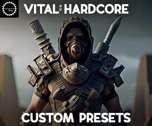 Loopmasters vital hardcore presets  24 audio  ableton live  mp4  midi  drum shots  synth shots  midi kits 300 x 250