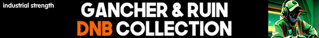 Loopmasters gancher ruin  dnb collection production pack  chill kits  loops  drum shots  atmos  synths  tech step  hard drum n bass  crossbreed  hardcore 628 x 75