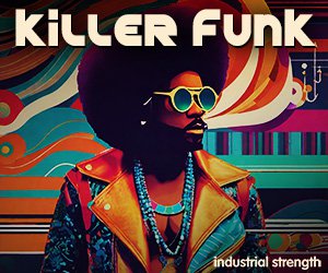 Loopmasters killer funk wav soul  funk  disco  70%e2%80%99s retro  bass horns keys drums  loop kits  production kits  shots 300 x 250