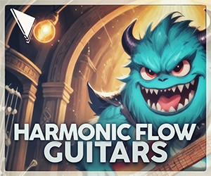 Loopmasters dabro music harmonic flow guitars 300x250