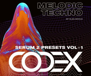 Loopmasters codexsamples serum2presetsv1 melodictechno