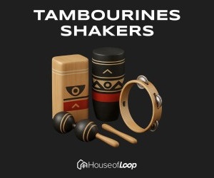 Loopmasters tambourines shakers