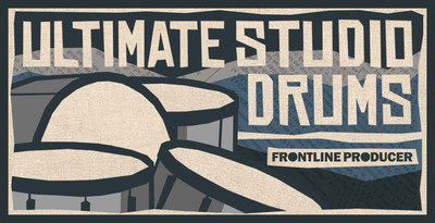 Studio drum samples  ultimate drums   studio edition  acoustic drum loops  funky drum sounds  frontline