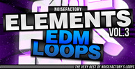 Cover noisefactory elements vol.3 edm loops 1000x512