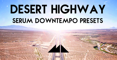 Desert highway banner