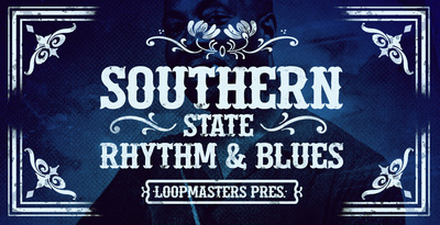 Southern state rhythm   blues horn and guitar loops