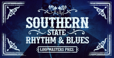 Southern state rhythm   blues horn and guitar loops