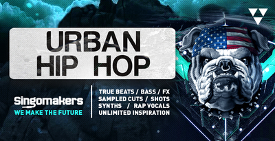 Singomakers urban hip hop true beats bass fx sampled cuts shots synths rap vocals unlimited inspiration 1000 512
